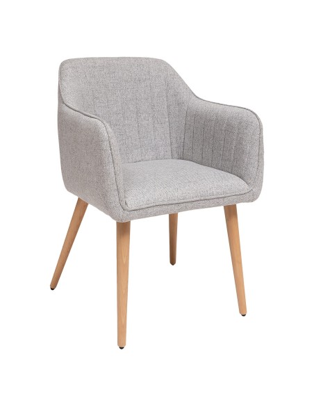 Fauteuil De Diner Visoca Gris Atmosphera