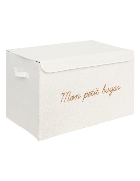 Coffre De Rangement Bouclette Blanc Atmosphera For Kids