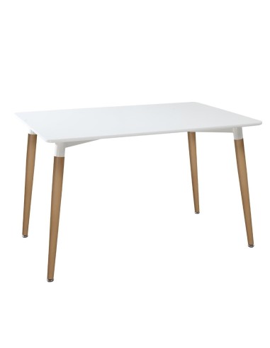 Table à diner Roka 150x80 Blanc Atmosphera