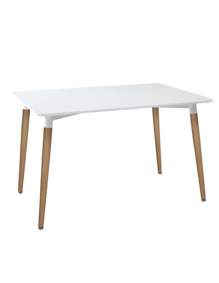 Table à diner Roka 150x80 Blanc Atmosphera