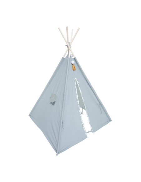 Tipi enfant Wapi Bleu Gris Atmosphera