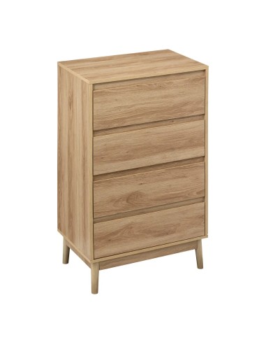 Commode 4 tiroirs Abana Beige Five