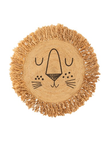 Tapis Pour Chambre D'enfant Lion En Jute Atmosphera