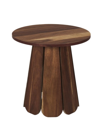 Table D'appoint En Bois Will Marron Home Deco Factory