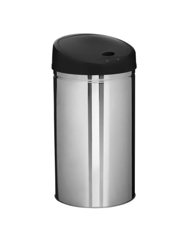 Poubelle Automatique Sensor 42L En Métal Inox Five