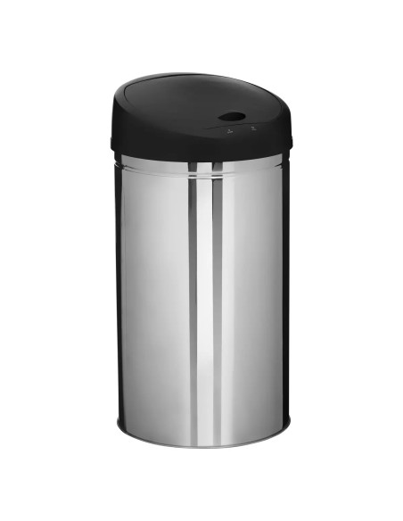 Poubelle Automatique Sensor 42L En Métal Inox Five