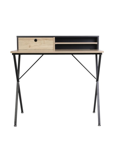 Bureau Cambridge En Bois Noir Home Deco Factory