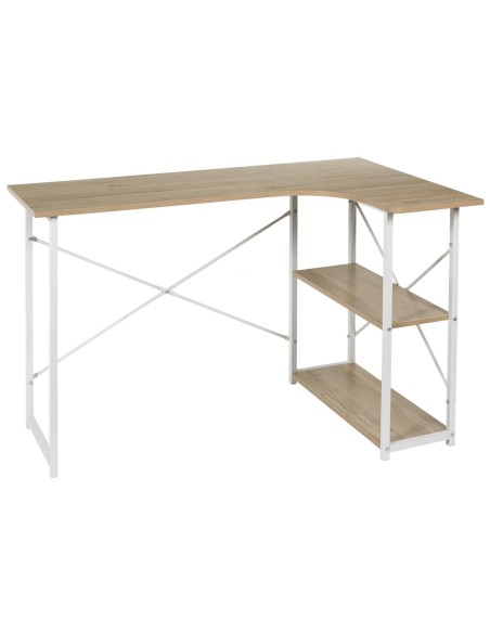 Bureau d'angle job Blanc Home Deco Factory