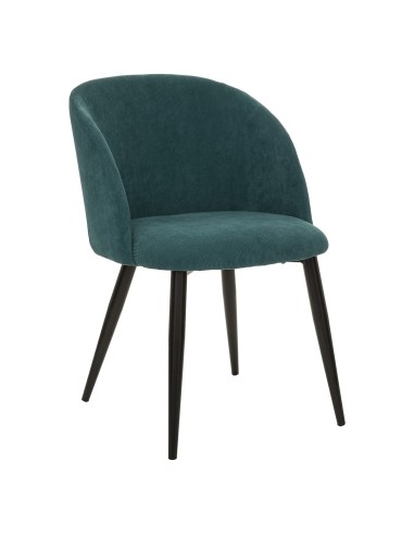 Fauteuil Céleste En Velours Vert Jade Atmosphera