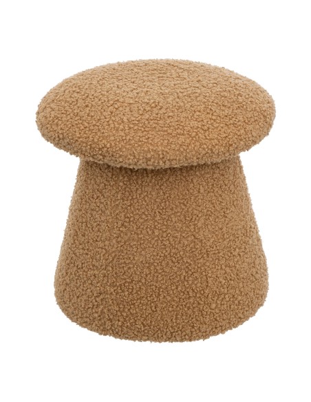 Pouf Enfant Champignon D27 Bouclette Marron Atmosphera For Kids