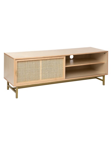 Meuble TV 1 porte Rayo Beige Atmosphera