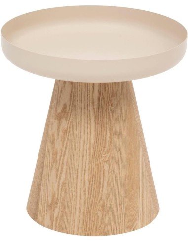 Table café Hercyna D40 Beige - Atmosphera