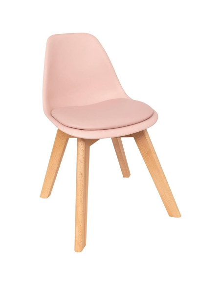 Chaise Pour Enfant Baya En Polypropylène Rose Atmosphera For Kids