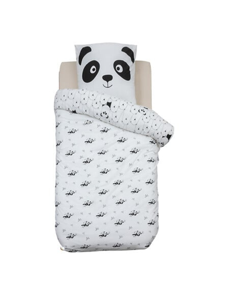 Parure de lit pour enfant Panda 140x200 Atmosphera For Kids