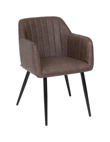 Fauteuil De Diner Visoca Marron Atmosphera