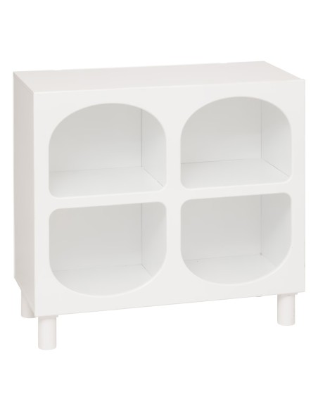 Commode enfant 4 niches Tara Blanc Atmosphera For Kids