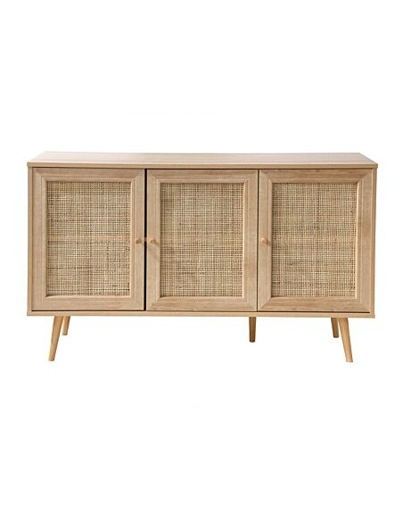 Buffet Avec 3 Portes Beige Atmosphera