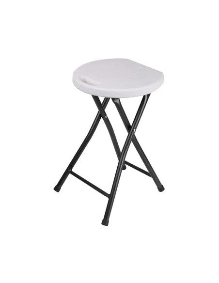 Tabouret Pliable D30 Blanc Five