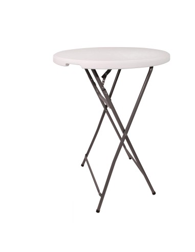 Table Mange Debout Pliable D80 Blanc Five