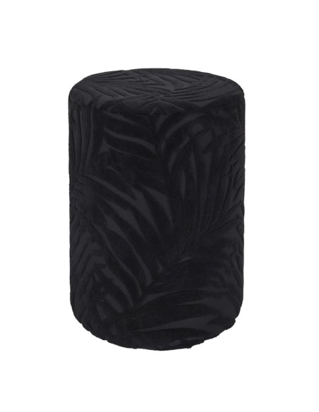 Pouf Leaf Noir Home Deco Factory