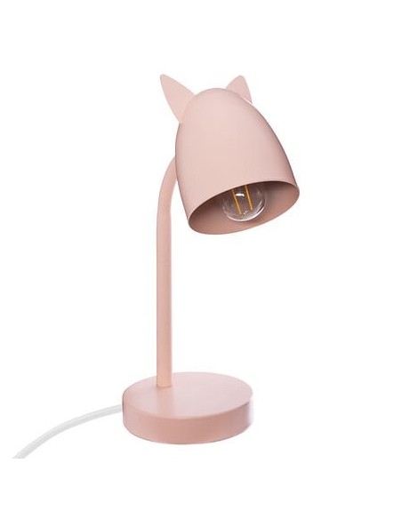 Lampe Pour Enfant En Métal Oreille Rose Atmosphera For Kids