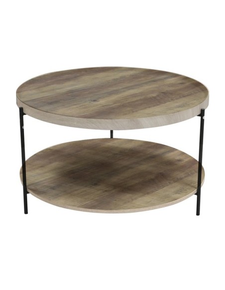 Table Basse Joya Avec 2 Niveaux Beige Atmosphera