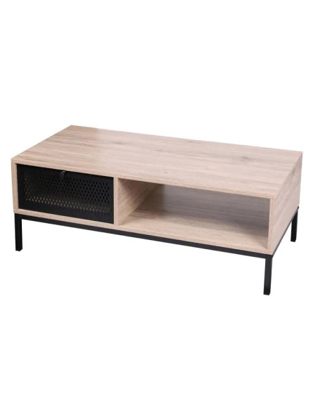 Table Basse Avec 1 Tiroir Romy Marron Five