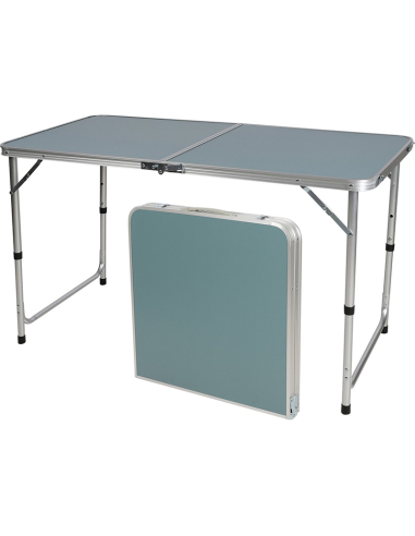 Table De Camping Pliable En Aluminium Bleu Five