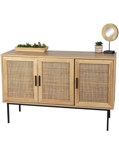 Buffet Avec 3 Portes Romy Beige Five