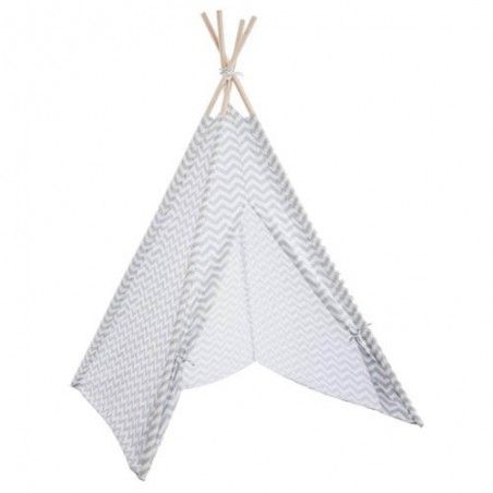 Tipi Déco Enfant 160cm Gris Atmosphera for kids