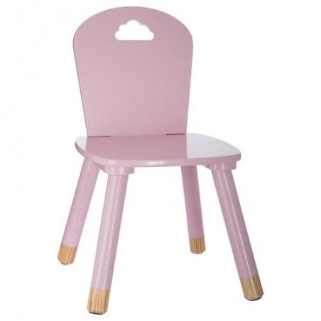 Chaise Enfant En Bois Douceur Atmosphera For Kids Rose